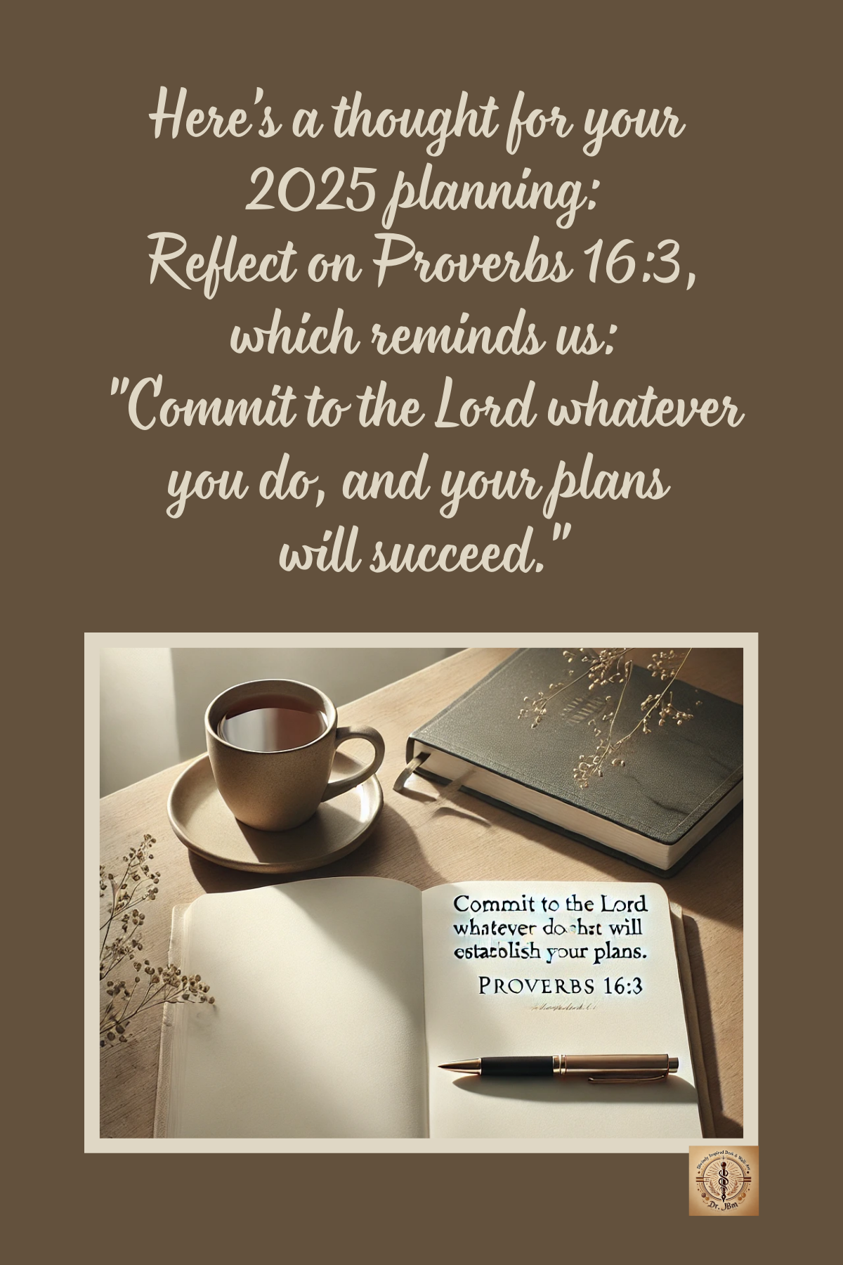 New Year Planning Encouragement from Scripture